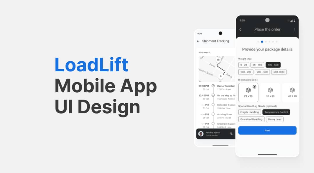 LoadLift — Logistics Platform